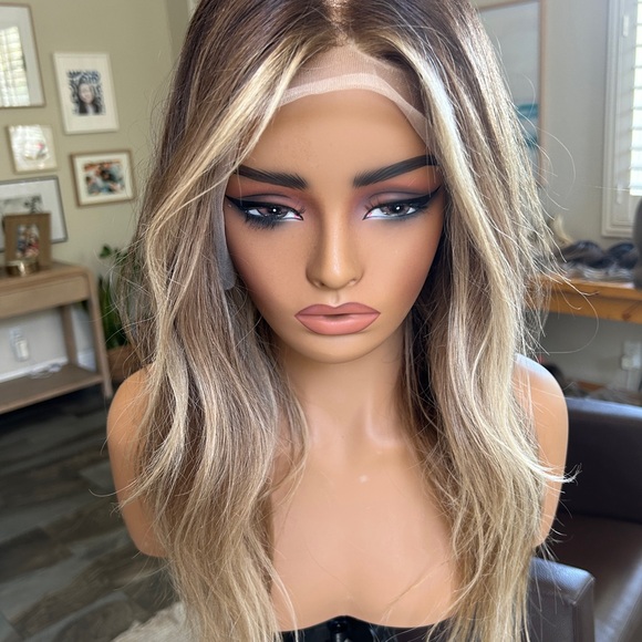 Custom Color Lacetop Wig - Picture 2 of 13